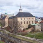 Akershus Festung am Osloer Hafen