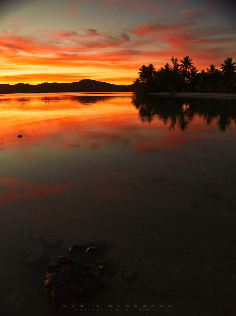 Akitua Island - Aitutaki Atoll - Cook Islands 2011