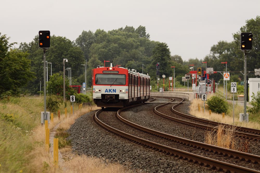 AKN bei Kaltenkirchen-Süd