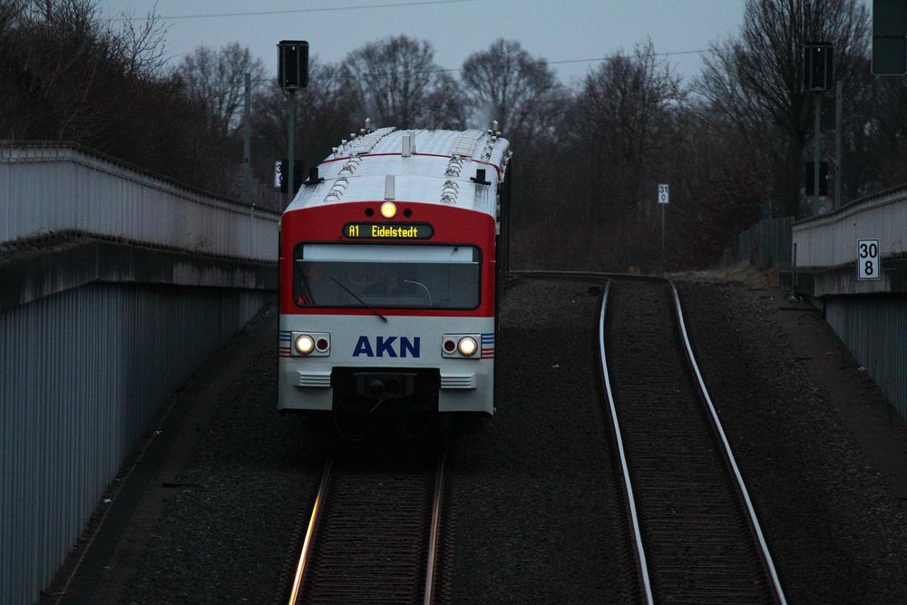 AKN fährt in den Keller