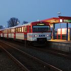 AKN in Kaltenkirchen-Süd