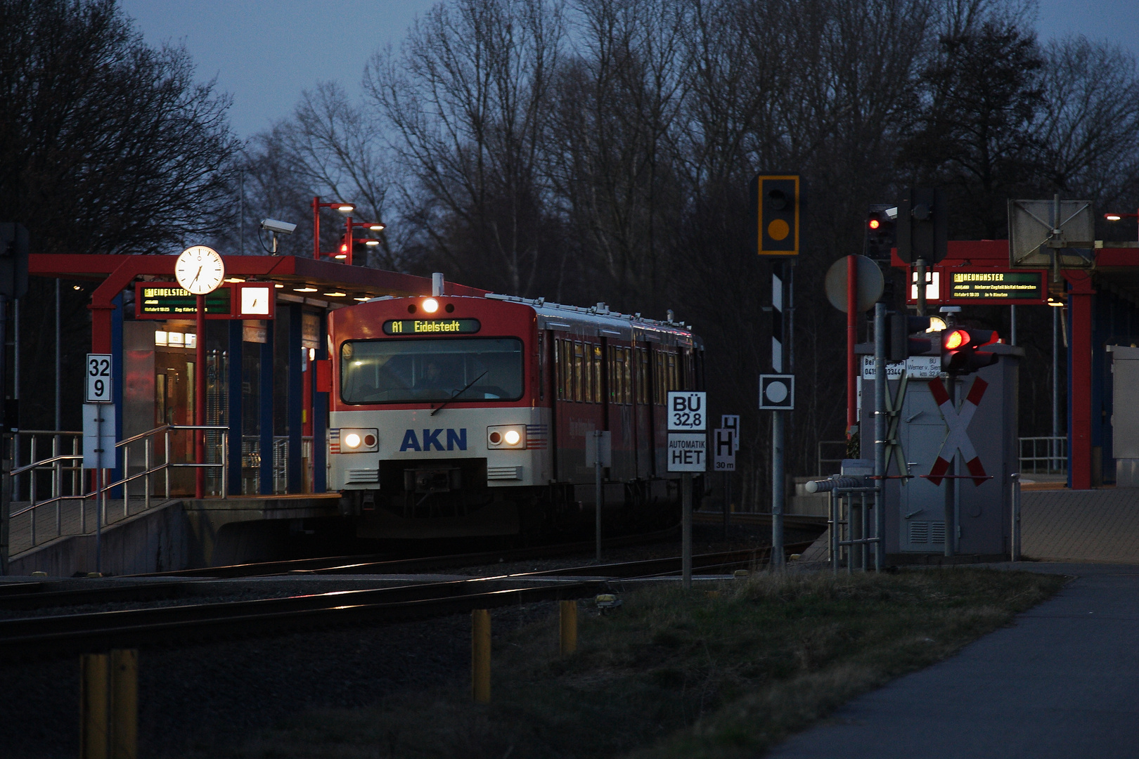 AKN in Kaltenkirchen-Süd II