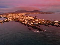 Akranes Island im Januar