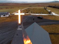 Akranes Island im Januar