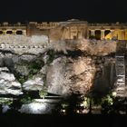 Akropolis Athen bei Nacht 