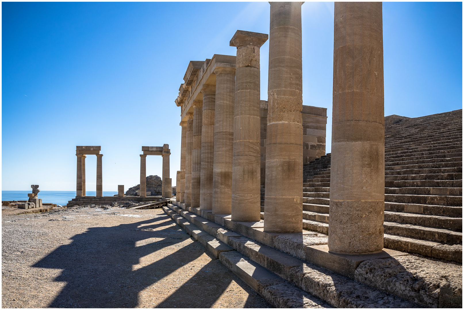 Akropolis auf Lindos