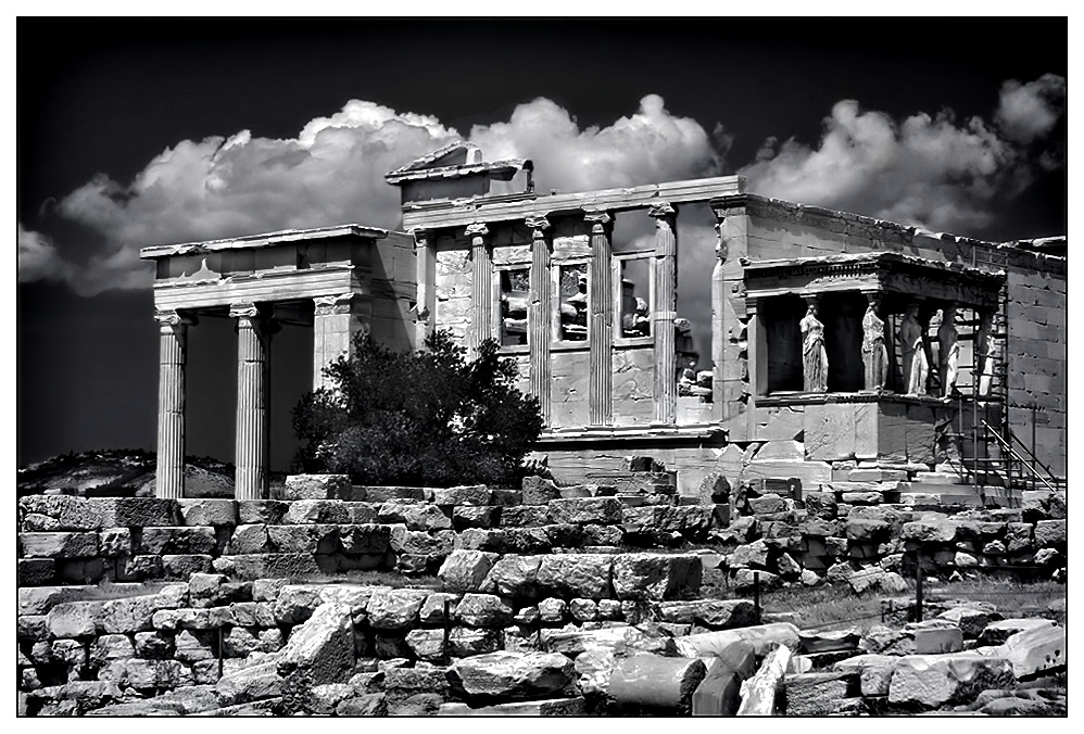 Akropolis... Erechtheion-Tempel