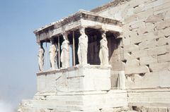 Akropolis, Gebälkträgerinnen am Erechtheion