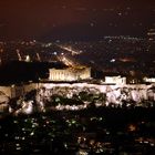 Akropolis im Licht der Sterne ;-)