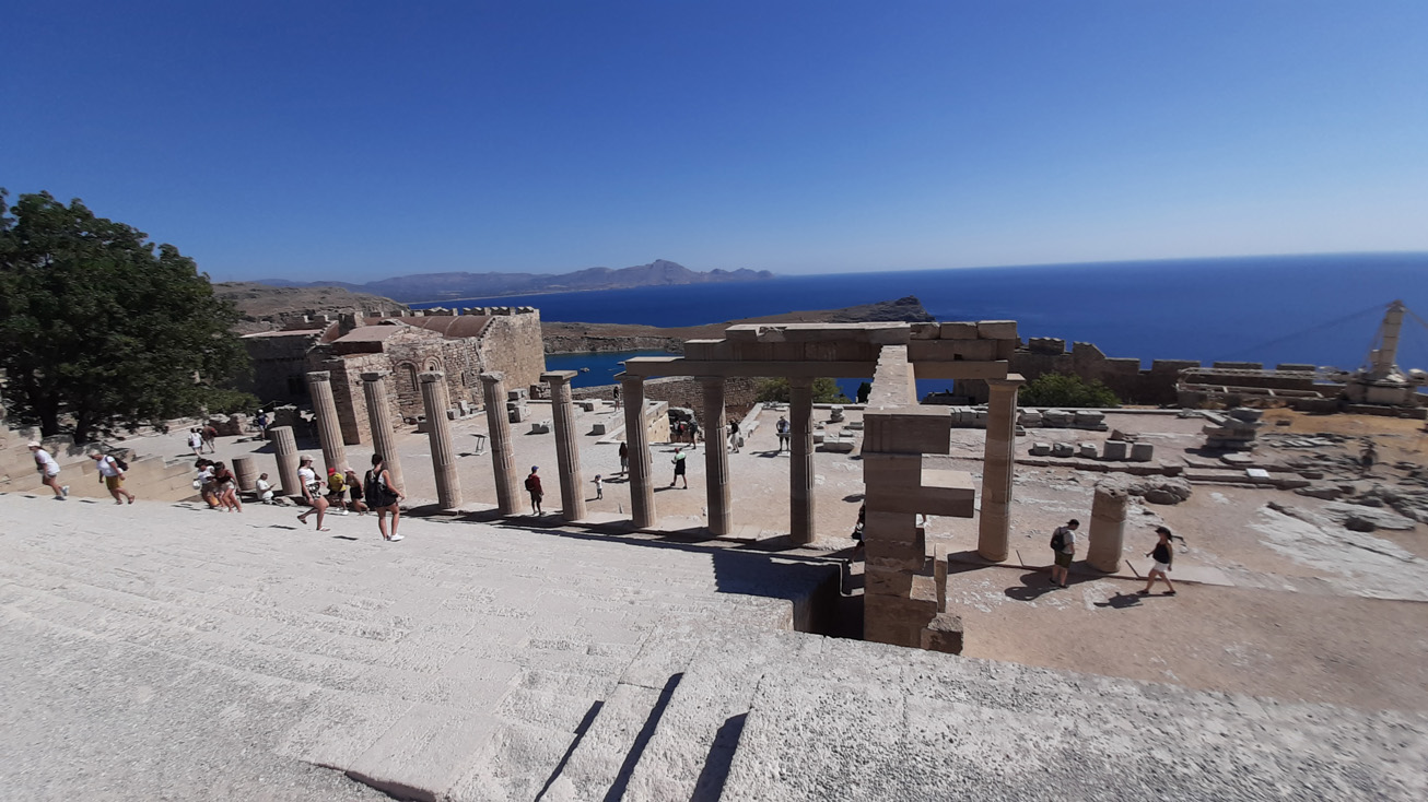 Akropolis Lindos Rhodes Greece