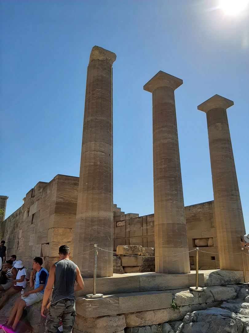 Akropolis Lindos Rhodos Greece