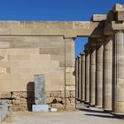 Akropolis Lindos Säulen