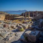 Akropolis von Lindos im ganzen Arenal