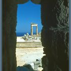 Akropolis von Lindos Juli 1978 ©