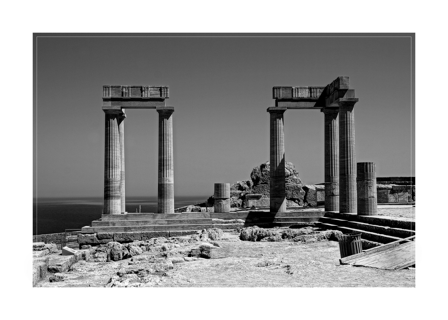 Akropolis von Lindos /Rhodos