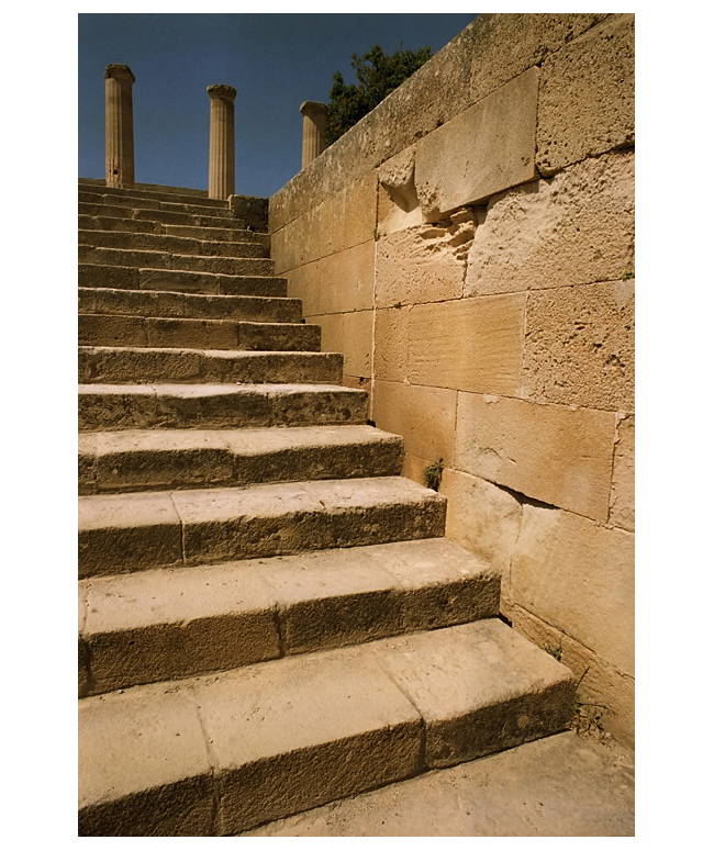 Akropolis von Lindos/Rhodos 1#