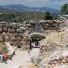 Akropolis von Mykene mit Löwentor