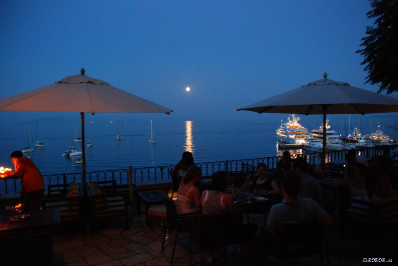 AKTAION-CORFU EVENING WITH MOON