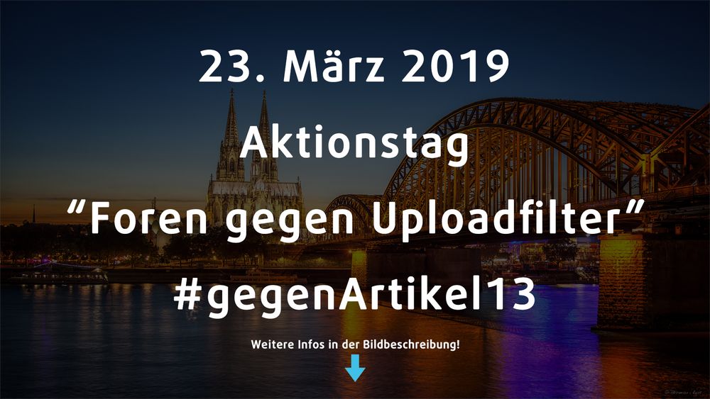 Aktionstag #gegenartikel13 