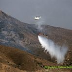 . . . aktuell: feuerbekämpfung im süden kretas . . .