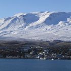 Akureyri im Winter