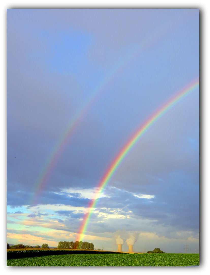 AKW und Regenbogen