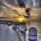 Al amanecer en el Sardinero, Santander ( CANTABRIA )