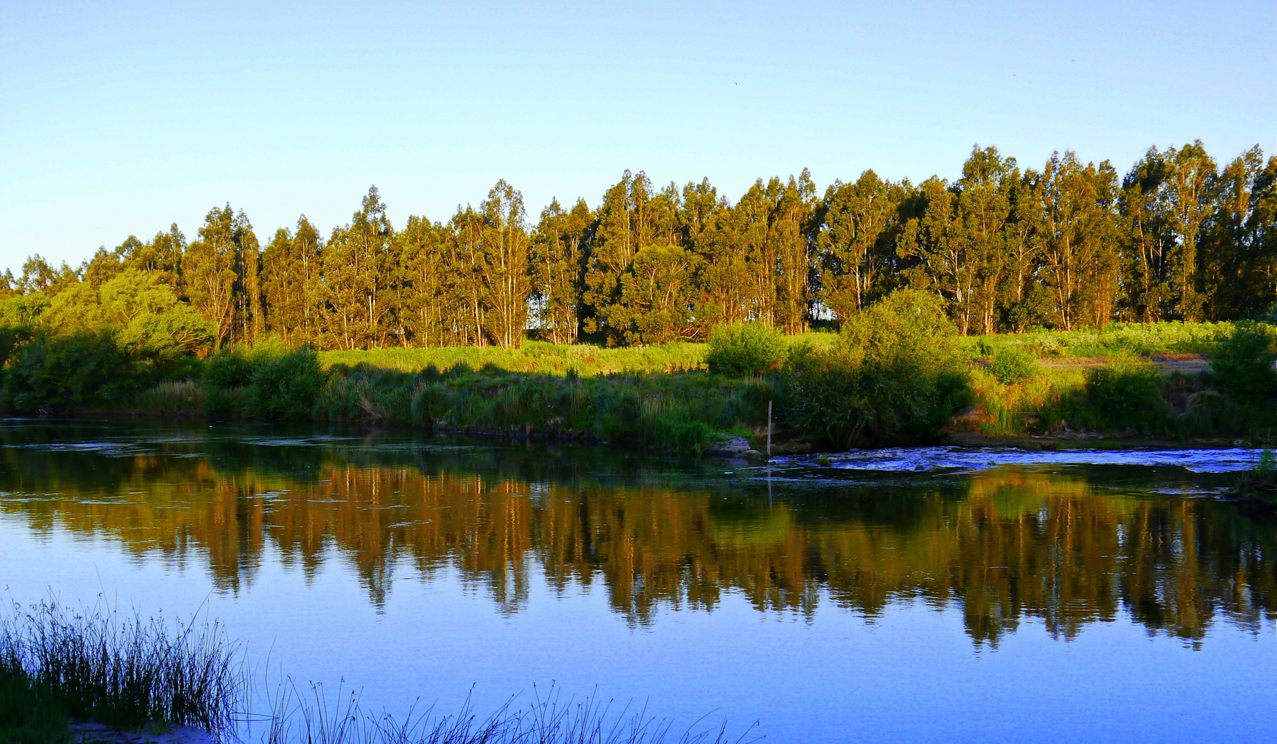 AL CAER LA TARDE (RIO QUEQUEN)