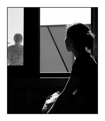 Al di là del vetro.