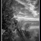 AL LAGO IN BW