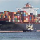 " AL MANAMHA " Container Carrier, Rotterdam.