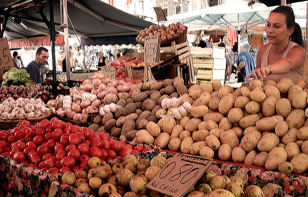 al mercato di Catania