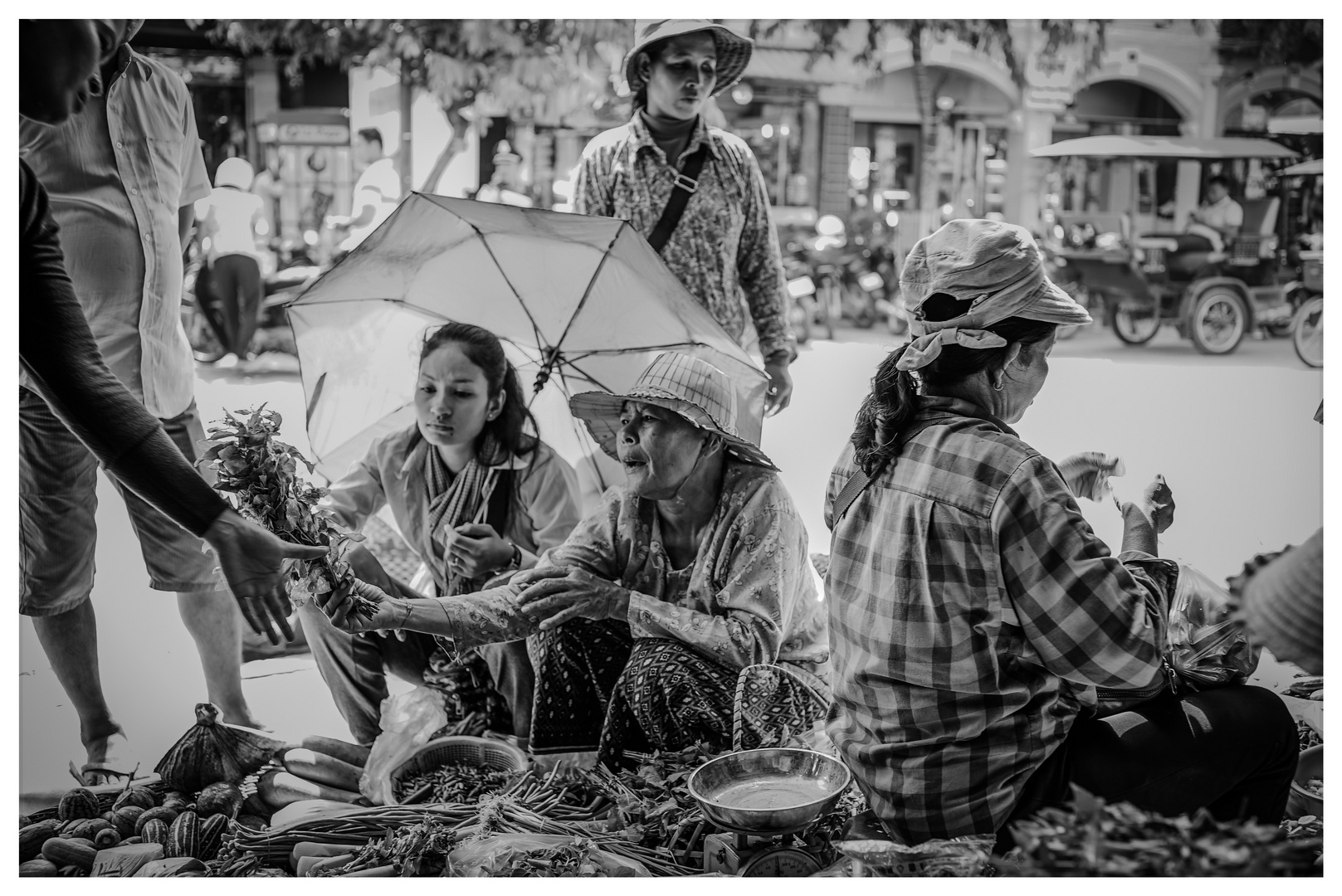 al mercato di Siem Reap