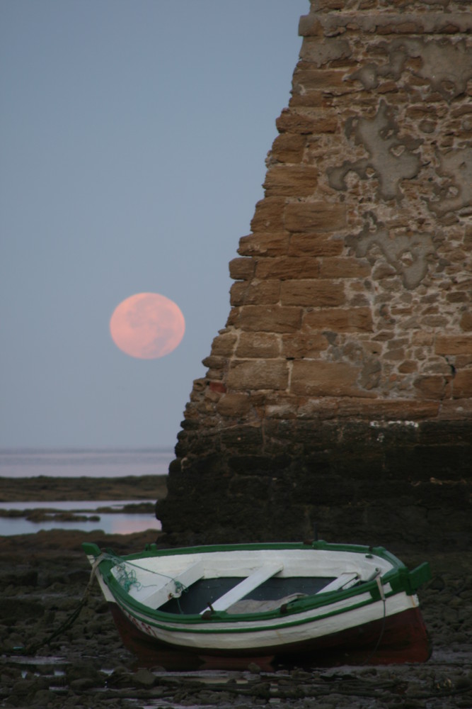 Al ponerse la luna