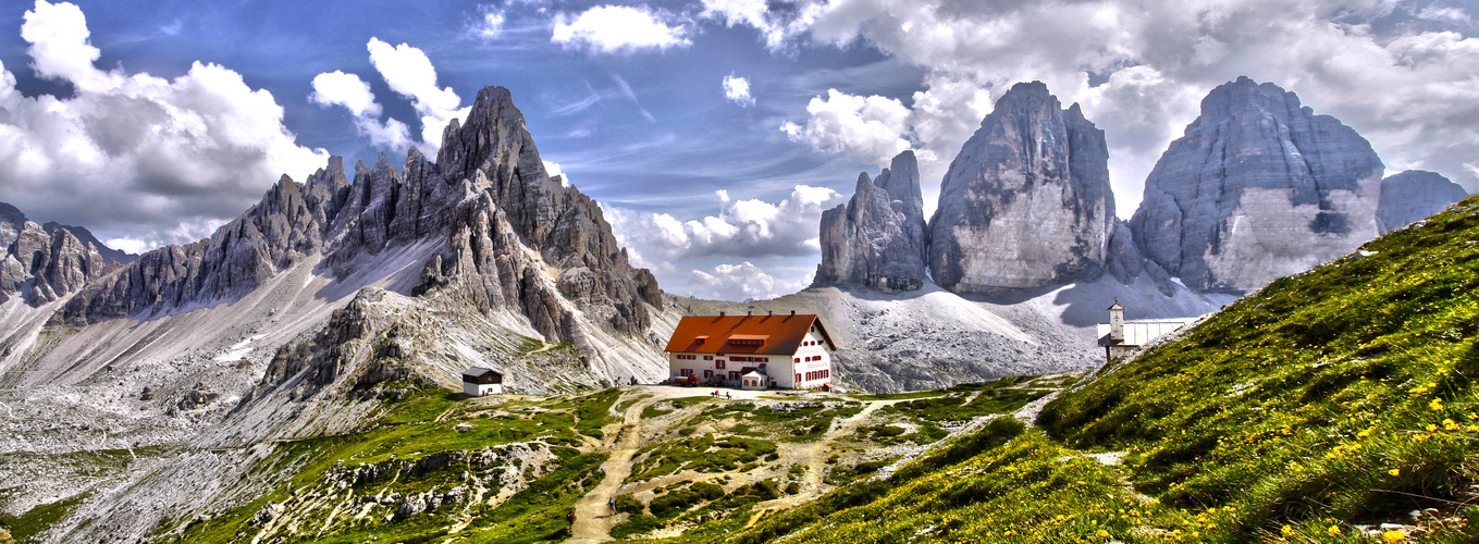 Al Rifugio Locatelli