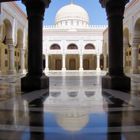 Al Saleh Moschee in Sanaa im Jemen innen in 2010