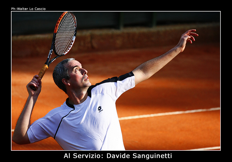 Al servizio: Davide Sanguinetti