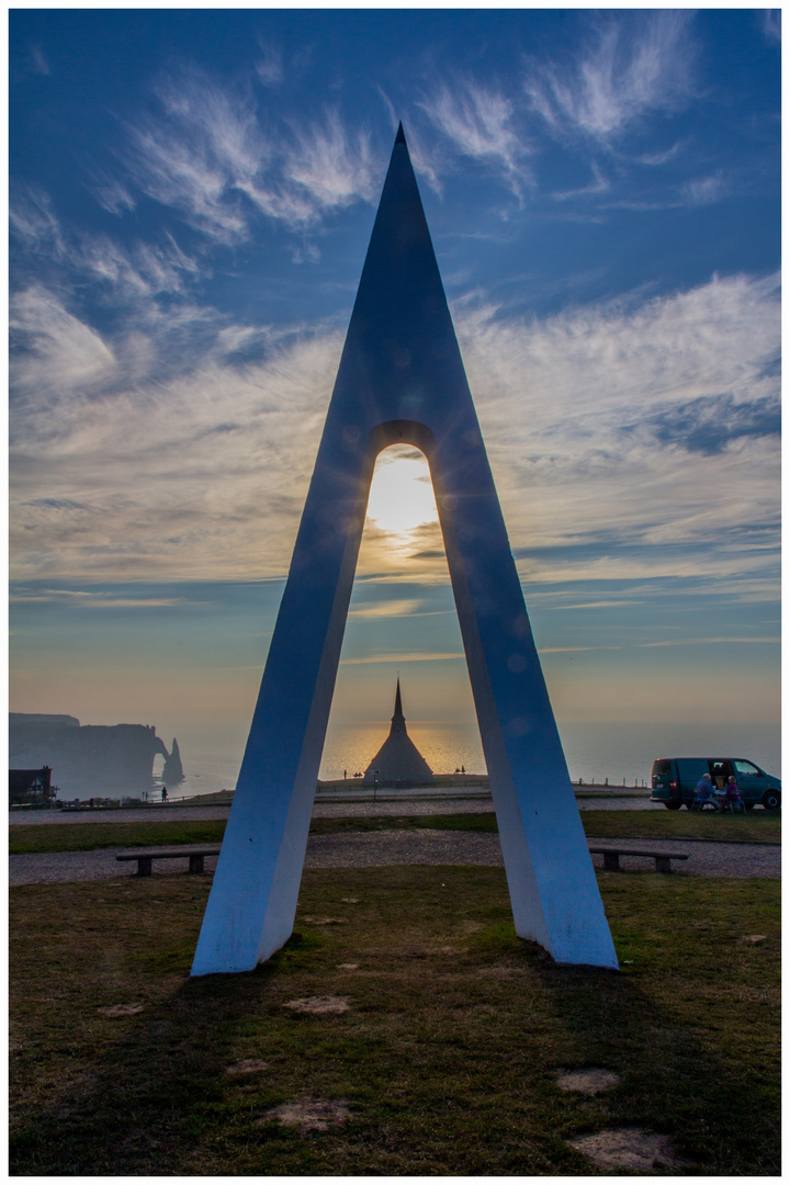 Alabaster-Stimmung in Étretat