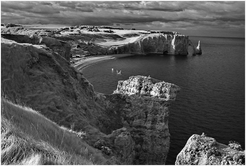 Alabasterküste bei Etretat (Normandie)