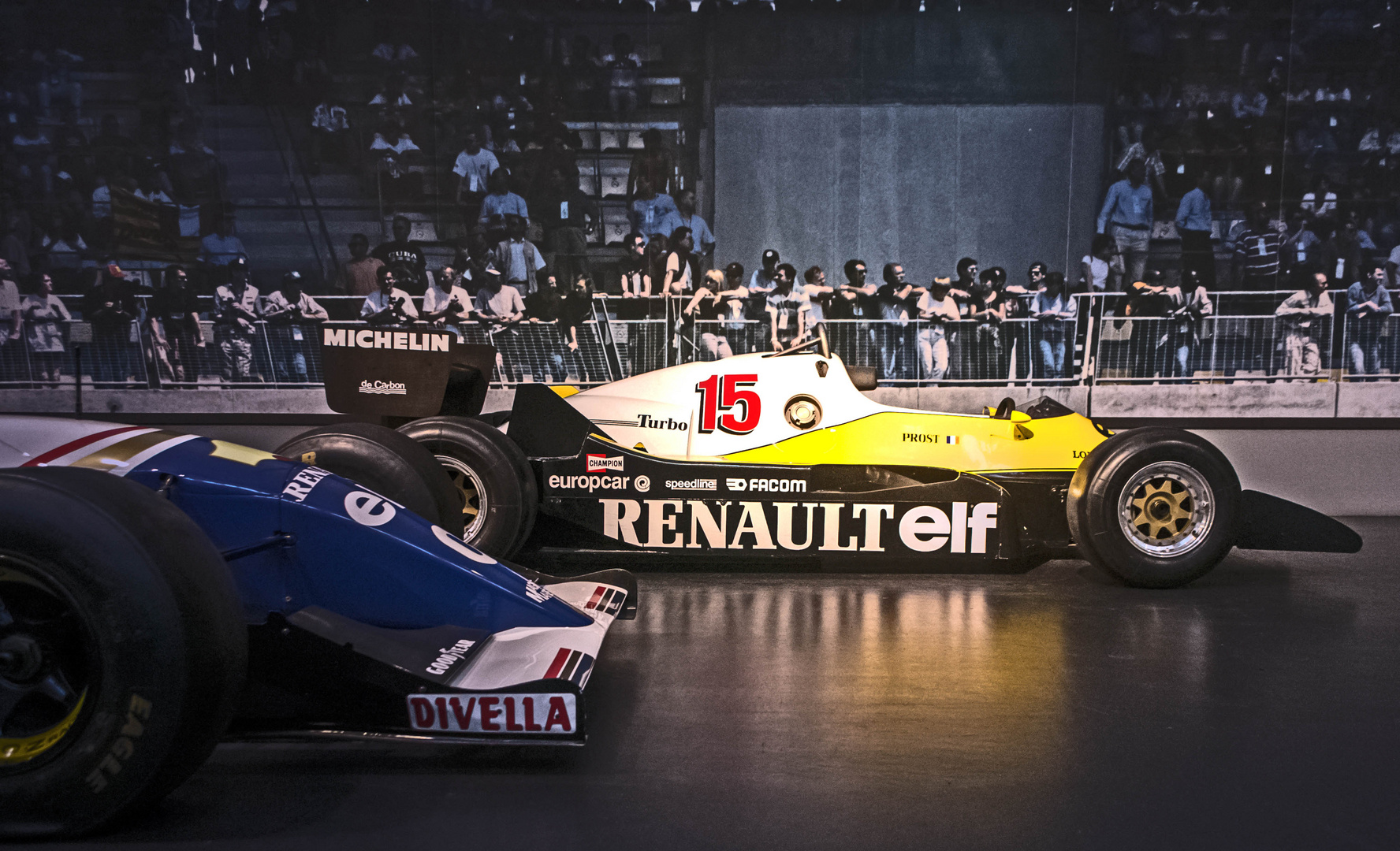 Alain Prost Formula 1 Racecar