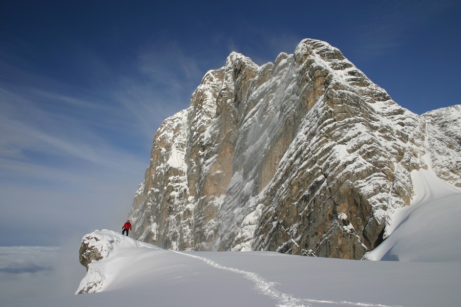 Alan vor der Südwand