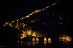 Alanya bei Nacht