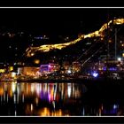 Alanya bei Nacht - Die Lichter am Hafen