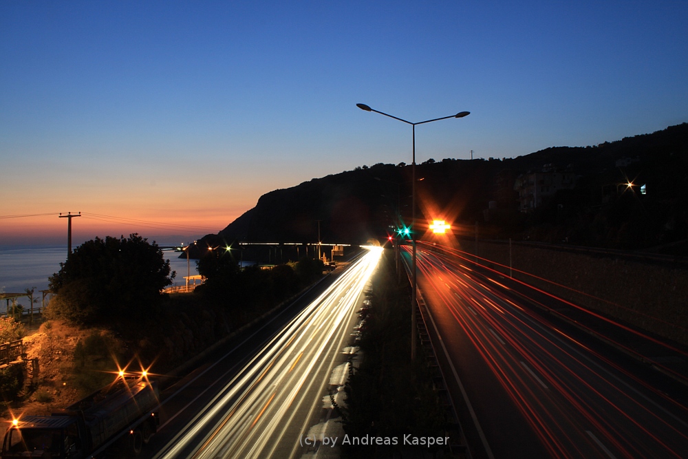 Alanya, blaue Stunde