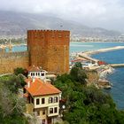 Alanya Burg mit Blick zum Hafen