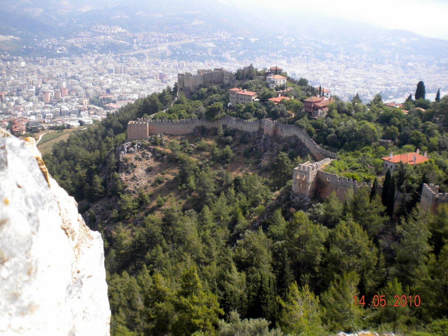 Alanya Burg  von Oben !