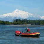 Alaska: Blick von Talkeetna auf den Mount Denali