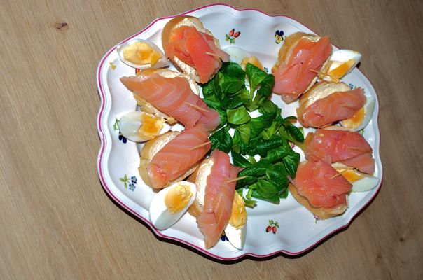 Alaska Lachs mit Ei…