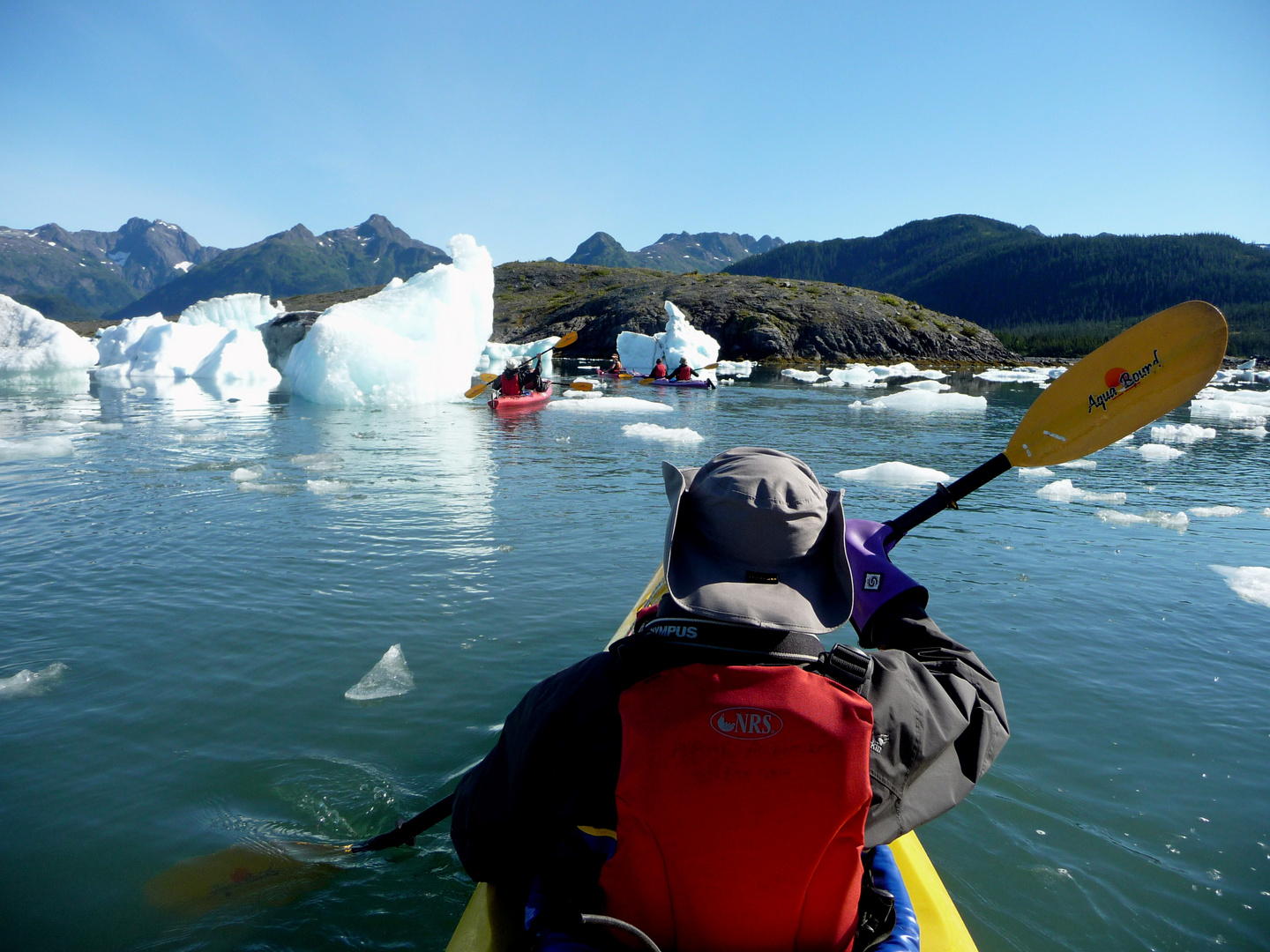 Alaska: Paddeltour zwischen Eisschollen am Columbia-Gletscher