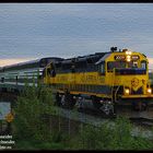 Alaska Railroad von Steward nach Anchorage